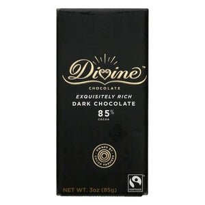 Divine Chocolate Dark Chocolate 12/3 OZ [UNFI #2398683] [ebt]