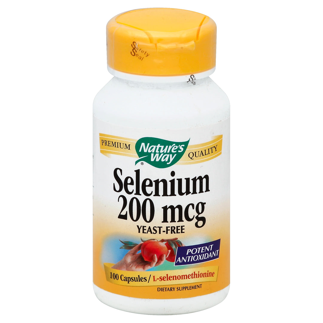 Natures Way Selenium 200 Mcg Capsules 100 Cap [UNFI #815969]