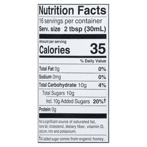 Bragg Apple Cider Vinegar Organic Honey 12/16 OZ [UNFI #2566784] [ebt]