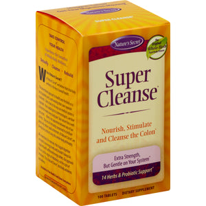 Natures Secret Super Cleanse Tablets 100 Tab [UNFI #944827]