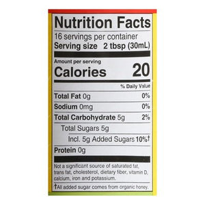 Bragg Apple Cider Vinegar Organic Raw-UNFI ltered Citrus Ginger 12/16 OZ [UNFI #2650513] [ebt]