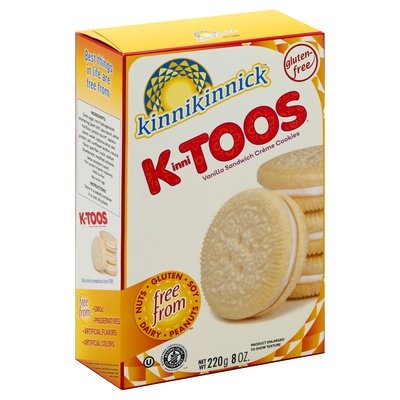 Kinnikinnick Foods Cookies Sandwich Creme Vanilla 6/8 OZ [UNFI #0790576] [ebt]