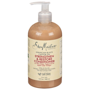 Shea Moisture Conditioner Jamaican Black Castor Oil Strengthen & Restore 13 OZ [UNFI #2847804] T