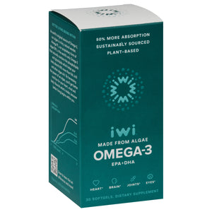 Iwi Omega-3 Softgels 30 Sgel [UNFI #2577062]