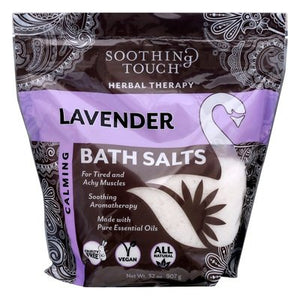 Soothing Touch Bath Salts Calming Lavender 32 OZ [UNFI #2136679] T