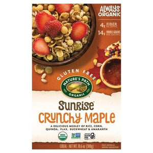 Natures Path Cereal Gluten Free Crunchy Maple 12/10.6Oz [UNFI #0108308] [ebt]