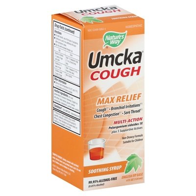 Natures Way Cough Multi-Action Max Relief Soothing Syrup 4 OZ [UNFI #2039840]