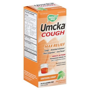 Natures Way Cough Multi-Action Max Relief Soothing Syrup 4 OZ [UNFI #2039840]