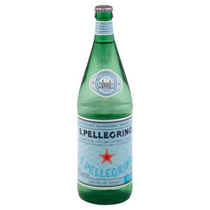 San Pellegrino Water Sparkling Natural Mineral 12/1 LTR [UNFI #105296] [ebt]