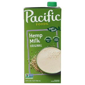 Pacific Foods Hemp Milk Original Plant-Based 12/32 OZ [UNFI #0860783] [ebt]