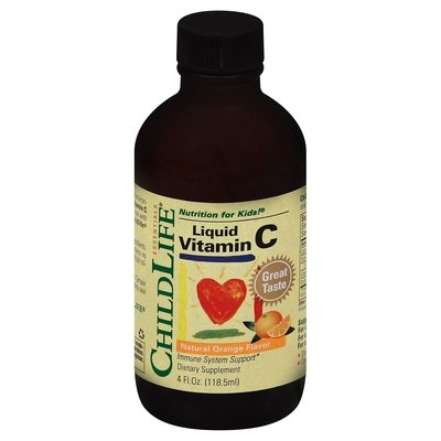 Childlife Essentials Vitamin C Liquid Natural Orange Flavor 4 OZ [UNFI #0408799]