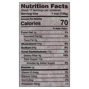 Woodstock Blueberries Organic 4/5 LB [UNFI #2843019] [ebt]