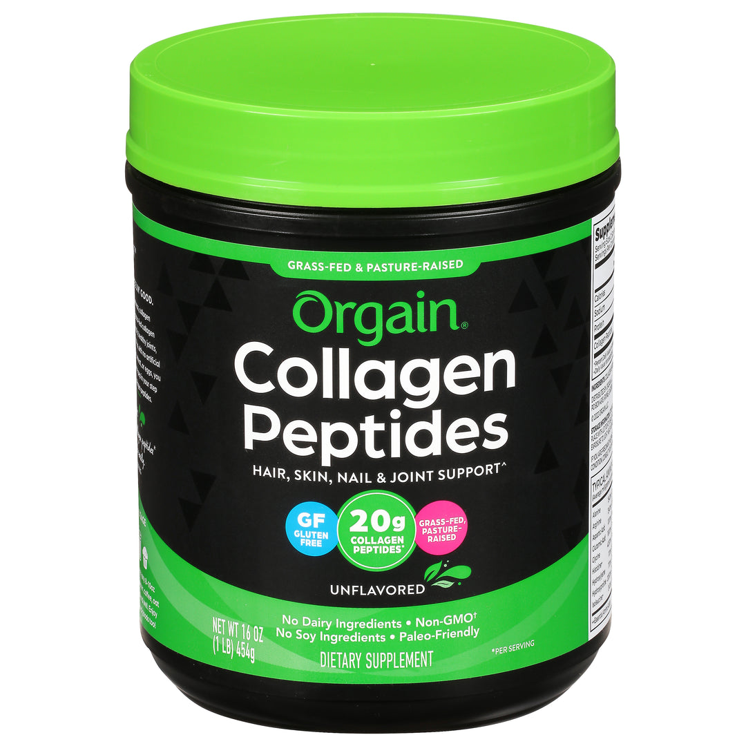 Orgain Collagen Peptides Unflavored 16 OZ [UNFI #2477347]