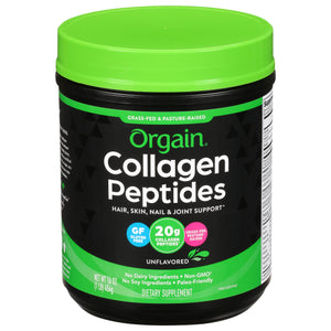 Orgain Collagen Peptides Unflavored 16 OZ [UNFI #2477347]