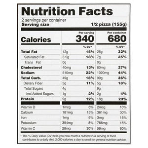 Caulipower Pizza Veggie 8/10.9 OZ [UNFI #2530707] [ebt]