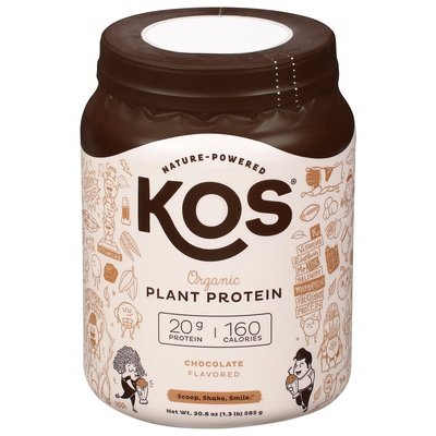 Kos Plant Protein Organic Chocolate Flavored 19.6 OZ [UNFI #2521318]