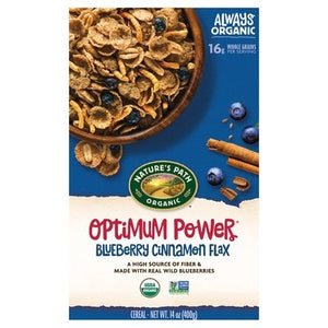 Natures Path Cereal Blueberry Cinnamon Flax 12/14 OZ [UNFI #0999250] [ebt]