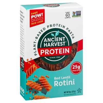 Ancient Harvest Rotini Red Lentil Protein 6/8 OZ [UNFI #1702216] [ebt]