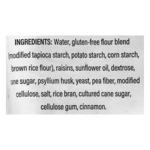 Little Northern Bakehouse Bread Gluten Free Cinnamon & Raisin 6/17 OZ [UNFI #1776285] [ebt]