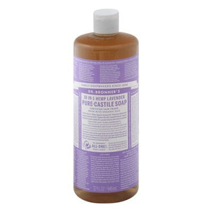 Dr Bronners Pure-Castile Soap 18-In-1 Hemp Lavender 32 OZ [UNFI #0329912] T