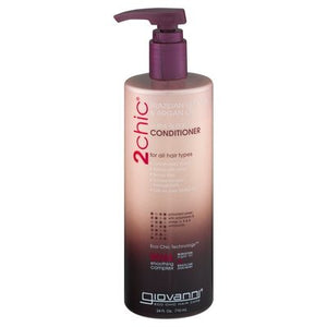 Giovanni Conditioner Brazilian Keratin & Argan Oil Ultra-Sleek 24 OZ [UNFI #1173962] T