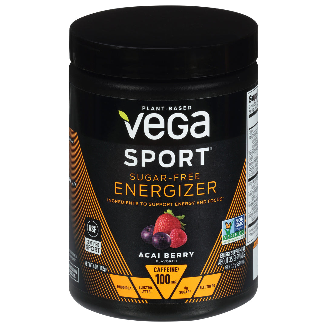 Vega Energizer Sugar-Free Acai Berry Flavored 4 OZ [UNFI #2309870]