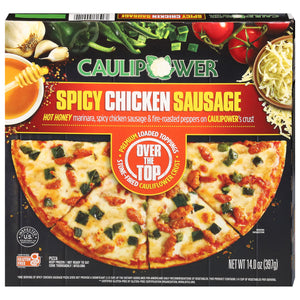 Caulipower Pizza Spicy Chicken Sausage 8/14 OZ [UNFI #3012085] [ebt]