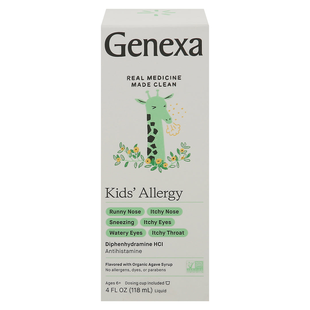 Genexa Kids Allergy Agave Syrup Liquid 4 OZ [UNFI #3017571]