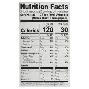 Field Day Popcorn Organic Microwave Salted 12/3/3 OZ [UNFI #1234863] [ebt]