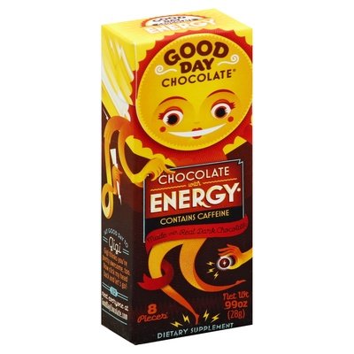 Good Day Chocolate Chocolate with Energy 12/.99 OZ [UNFI #1740752]