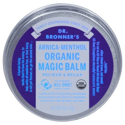 Dr Bronners Magic Balm Organic Arnica-Menthol 6/2 OZ [UNFI #2006435] T