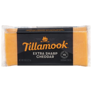 Tillamook Cheese Cheddar Extra Sharp 12/8 OZ [UNFI #2641025] [ebt]