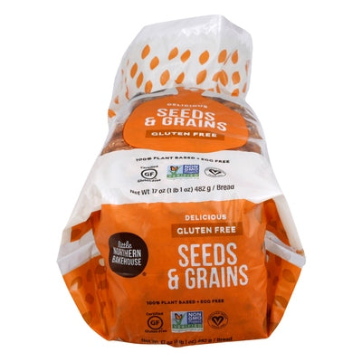 Little Northern Bakehouse Bread Gluten Free Seeds & Grains 6/17 OZ [UNFI #1776277] [ebt]