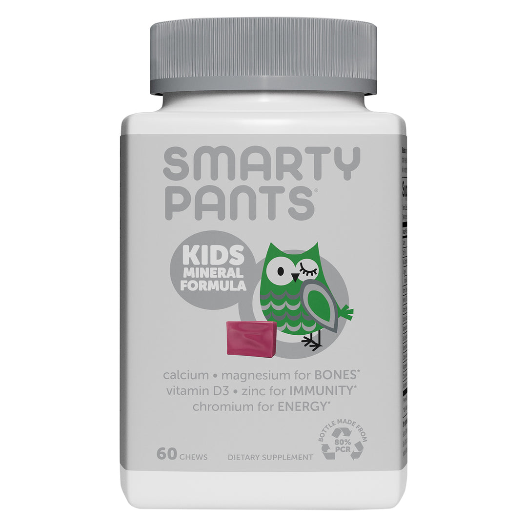 Smartypants Kids Mineral Formula Chews Mixed Berry 60 CT [UNFI #2296754]