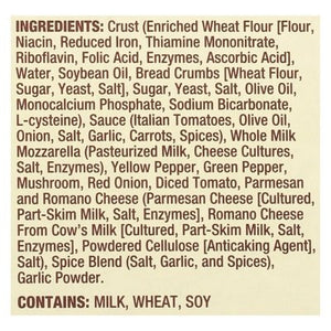 Raos Pizza Brick Oven Crust Fire Roasted Vegetable 12/20.6 OZ [UNFI #2960771] [ebt]