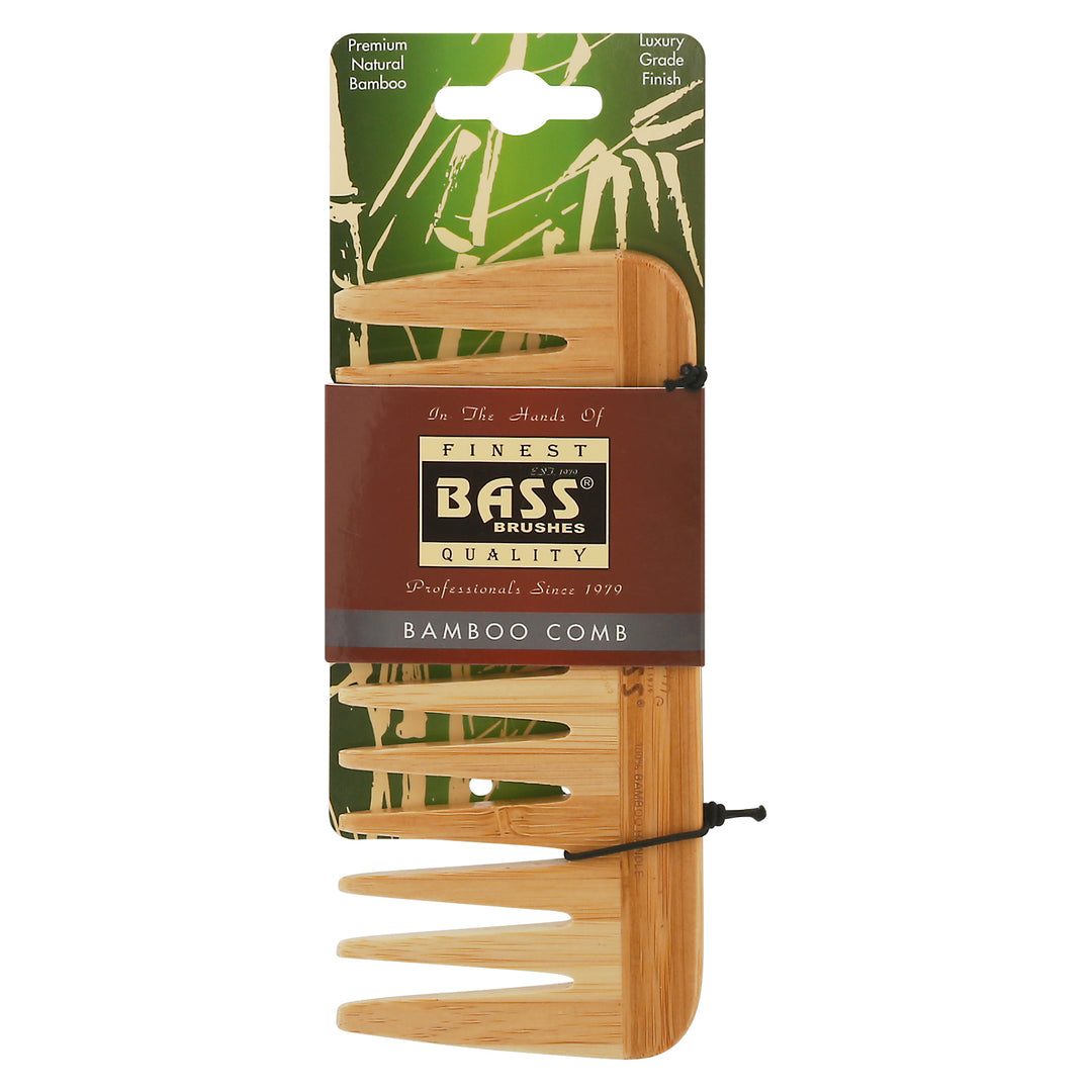 Bass Brushes Bamboo Comb 1/CT [UNFI #2207322] T