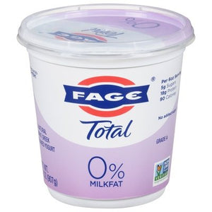 Fage Yogurt 0% Milkfat Nonfat Strained Greek 6/32 OZ [UNFI #2818169] [ebt]