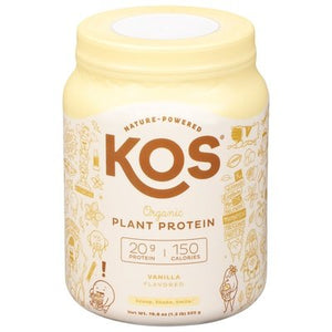 Kos Plant Protein Organic Vanilla Flavored 20.6 OZ [UNFI #2521326]