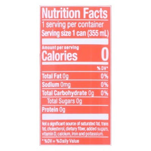 Zevia Energy Drink Zero Sugar Grapefruit 12/12 OZ [UNFI #1907955] [ebt]