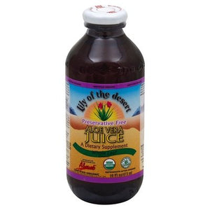 Lily Of The Desert Aloe Vera Juice Whole Leaf (Filtered) 16 OZ [UNFI #0536219]