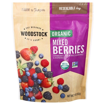 Woodstock Mixed Berries Organic 12/10 OZ [UNFI #154559] [ebt]