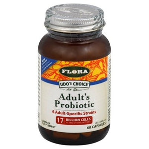 Flora Probiotic Adults Vegetarian Capsules 60 CAP [UNFI #2260016] [ebt]