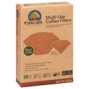 If You Care Coffee Filters Multi-Use 12/80 CT [UNFI #2950905] T