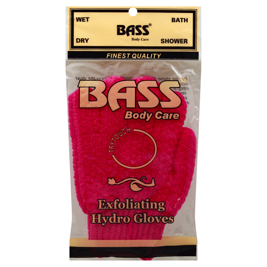 Bass Brushes Hydro Gloves Exfoliating 1/CT [UNFI #2207454] T