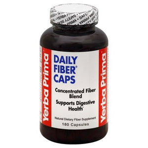 Yerba Prima Daily Fiber Caps Capsules 180 Cap [UNFI #0433607]