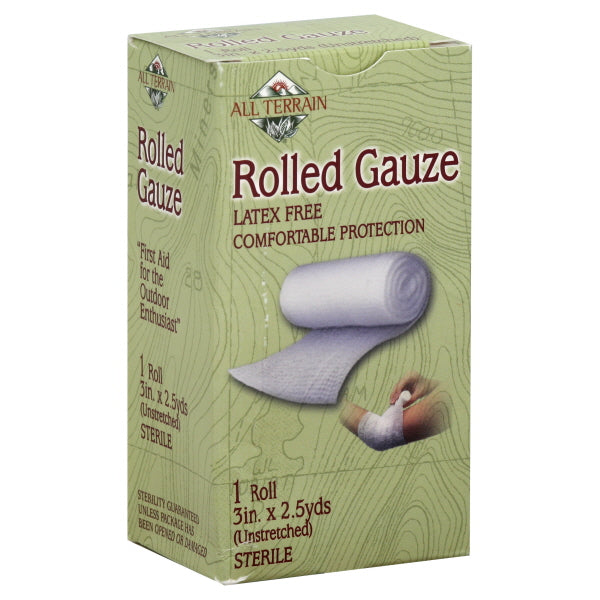 All Terrain Rolled Gauze 2.5 Yd [UNFI #620849] T