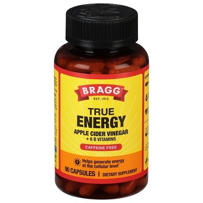 Bragg Apple Cider Vinegar True Energy Capsules 12/90 CAP [UNFI #2845618]
