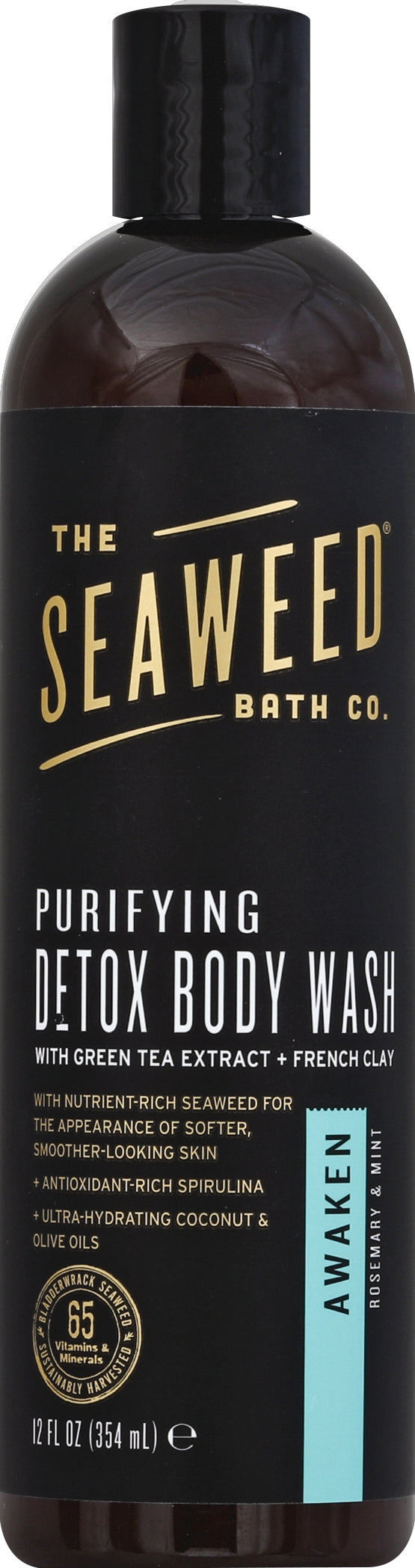 Seaweed Bath Co Body Wash Detox Purifying Awaken 12 OZ [UNFI #2031755] T