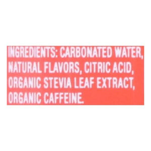 Zevia Energy Drink Zero Sugar Grapefruit 12/12 OZ [UNFI #1907955] [ebt]