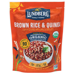 Lundber Family Farms Brown Rice & Quinoa Organic 6/8 OZ [UNFI #3034212] [ebt]
